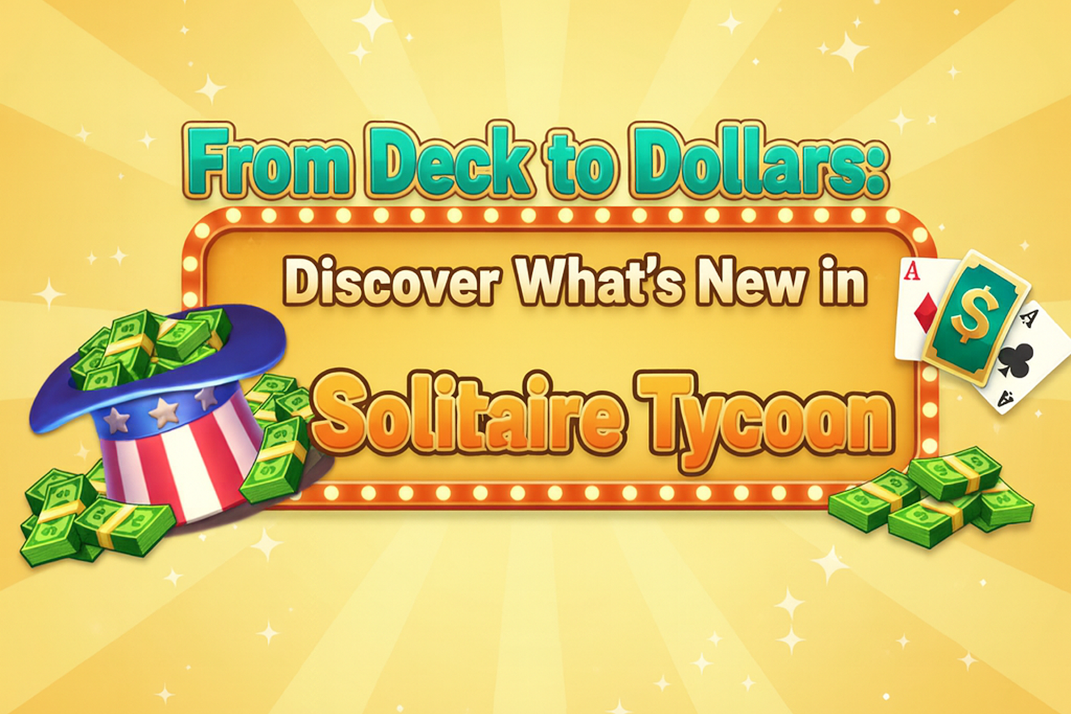 From Deck to Dollars: Discover What's New in Solitaire Tycoon